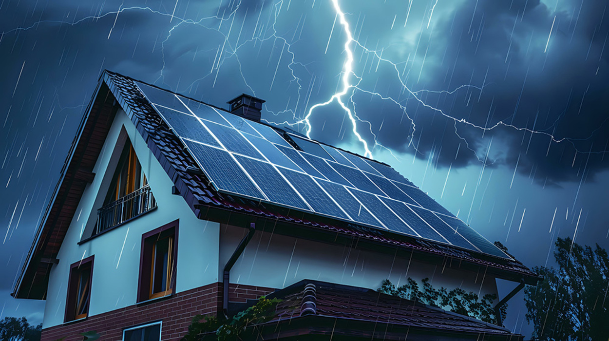 Blitzschutz bei Muster Elektro in Musterstadt